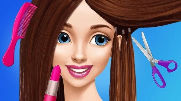 game trang điểm - Glam Hair Salon